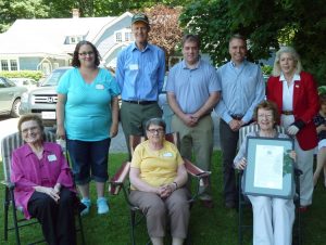 Honorees at the Party